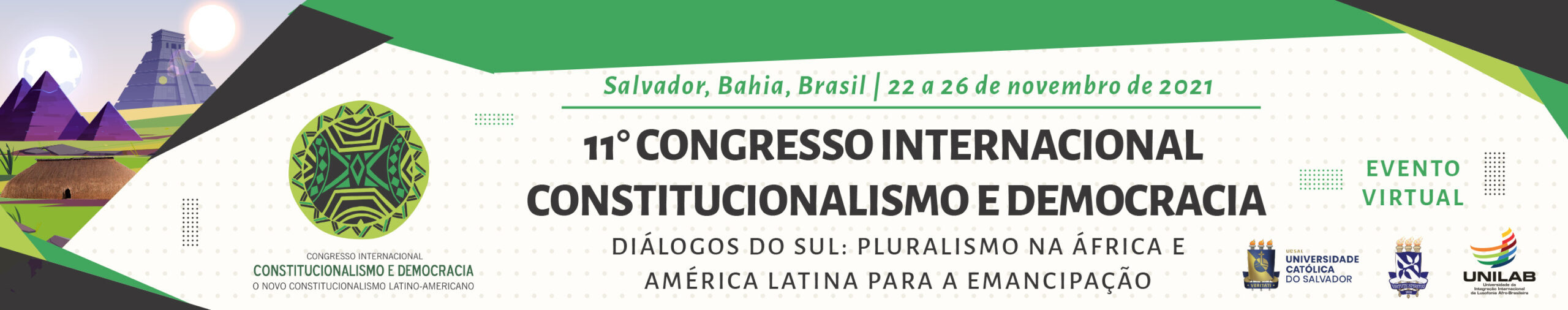 Logomarca 11º Congresso Internacional Constitucionalismo e Democracia